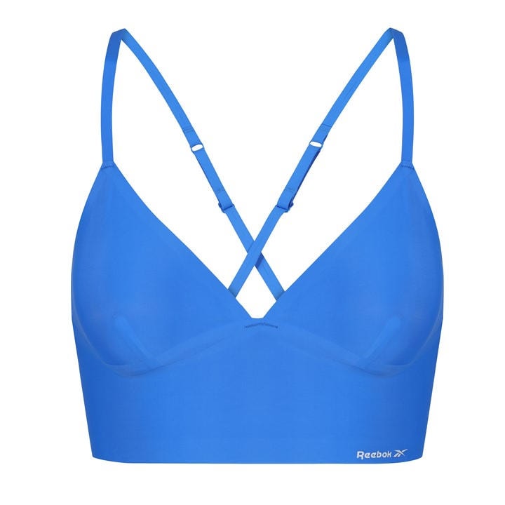 Reebok Women's Blue Bonded Sports Bra Senna in Size 12, Sports Direct