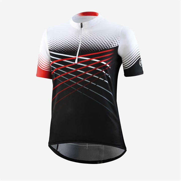 Bicycle Line Women's Black Edera Mtb Short Sleeve Upf 30+ Loose Fit Short Sleeve Cycling Jersey in Size 8, Sports Direct