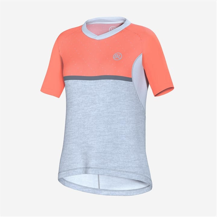 Bicycle Line Women's Red Pedavena V-Neck Short Sleeve Cycling Jersey in Size 8, Sports Direct