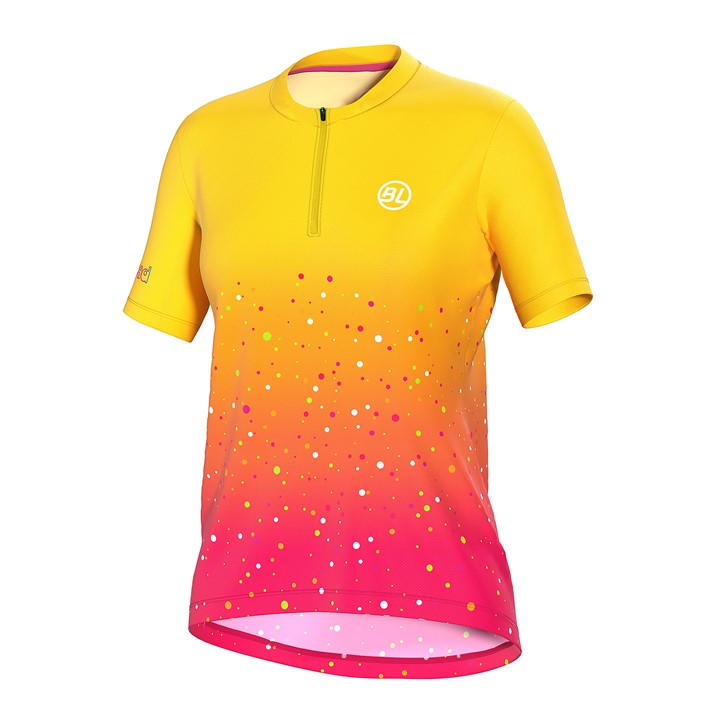 Bicycle Line Women's Red Marostica Half Zip Upf 30+ Short Sleeve Cycling Jersey in Size 14, Sports Direct