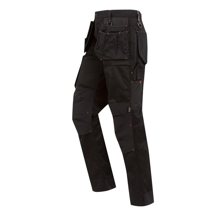 Regatta Men's Black Incursion Workwear Trousers (Long Leg) in Size 32, Sports Direct
