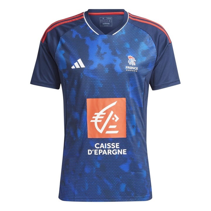 France  Men's   Aeroready Handball Shirt, Football by adidas in Size XS, Sports Direct
