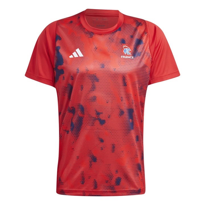 France  Men's   Handball T-Shirt, Football by adidas in Size XS, Sports Direct
