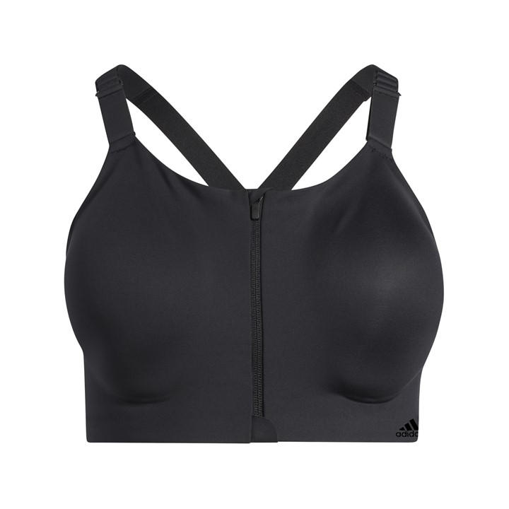 Adidas Women's Black Non-Wired High Impact Sports Bra in Size 46B, Sports Direct