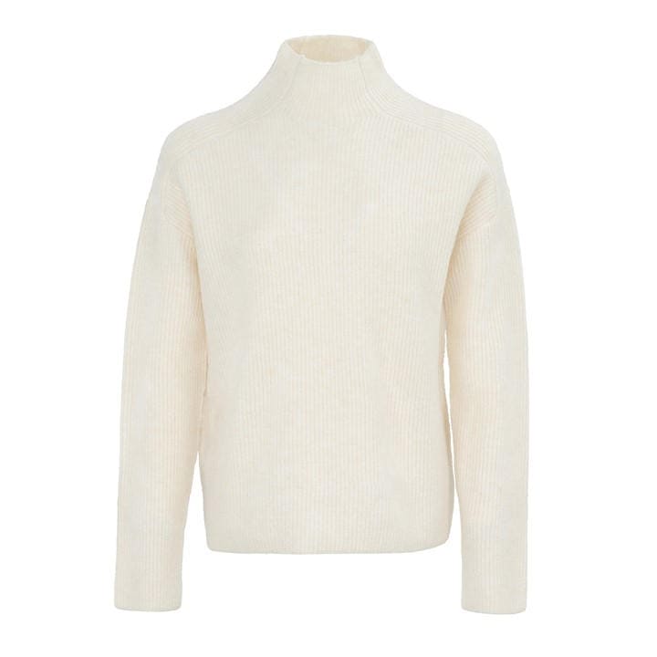 Miso Women's White Rib Jumper in Size 12, Sports Direct