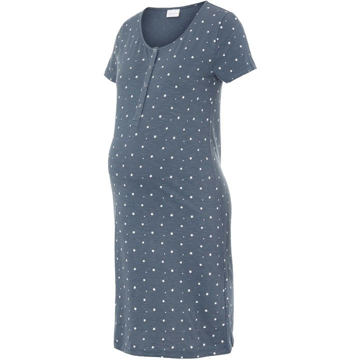 Mamalicious Women's Blue Maternity Jersey Nightgown in Size 16, Sports Direct