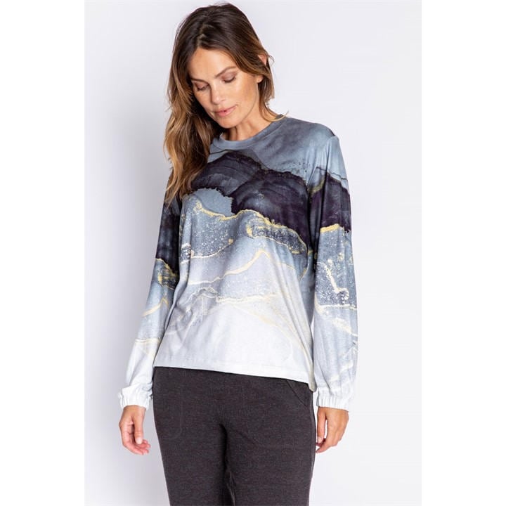 Pj Salvage Women's  Ombre Shirt in Size 12, Sports Direct