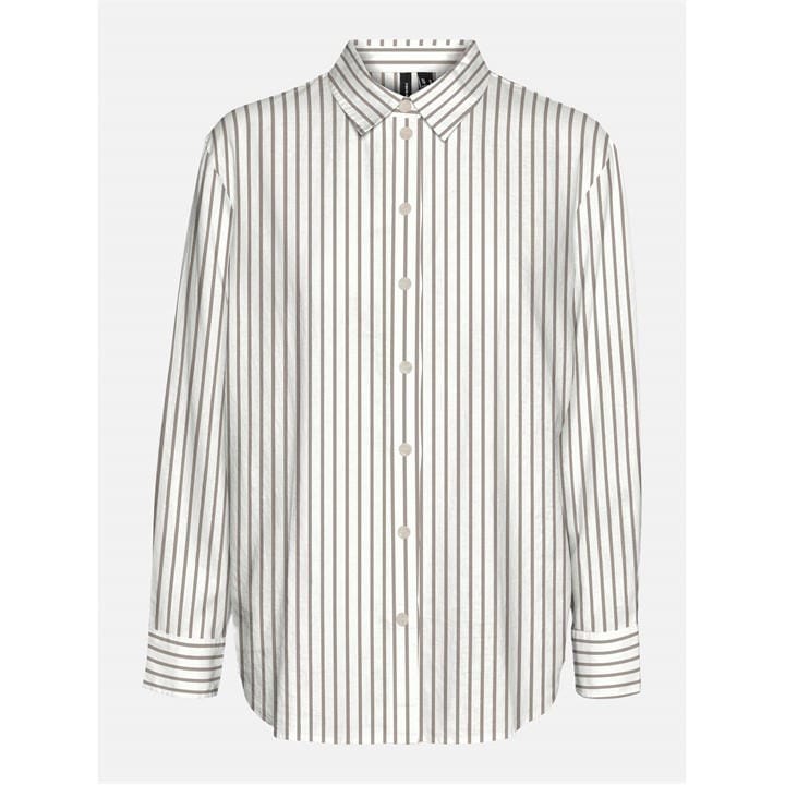 Vero Moda Women's White Long Sleeve Plain Shirt in Size 16, Sports Direct