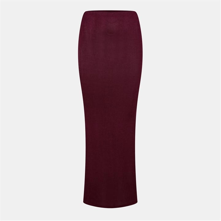Missy Empire Women's Red Column Skirt in Size 10, Sports Direct