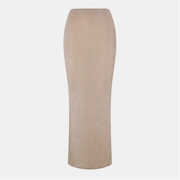 Missy Empire Women's Neutral Column Skirt in Size 14, Sports Direct