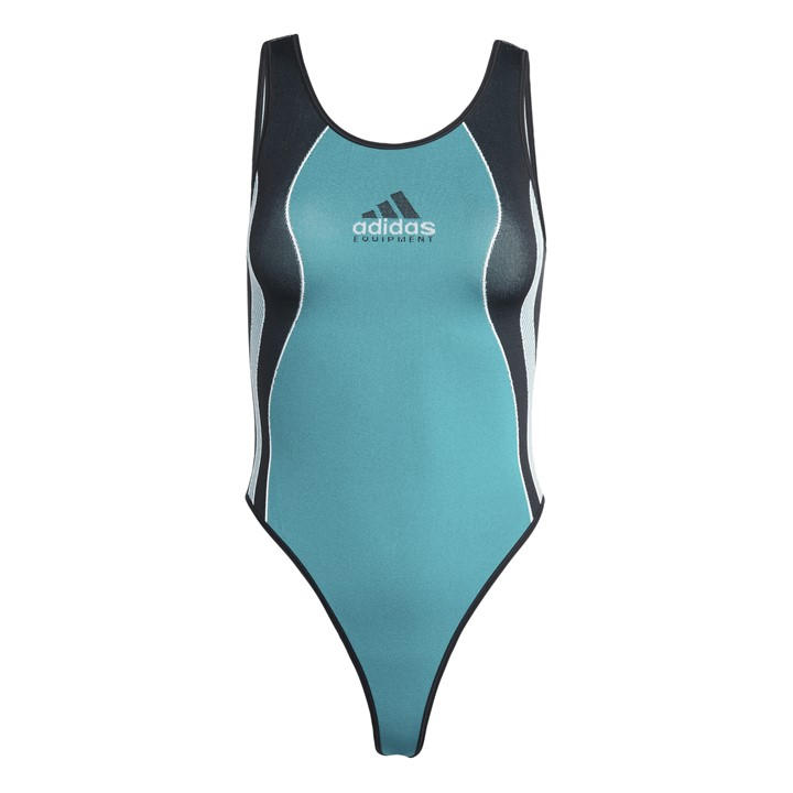 Adidas Originals Women's Green Eqt Bodysuit in Size 16, Sports Direct