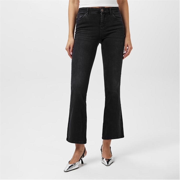 Only Women's Black Flared Bootcut Jeans in Size 30 S, Sports Direct