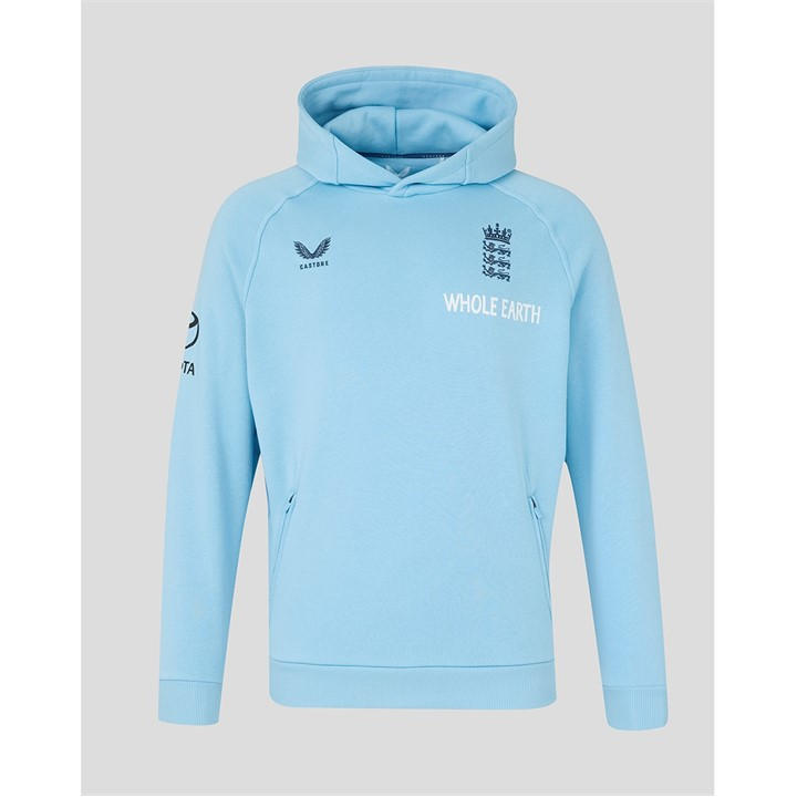 England  Men's  26/27  Cricket Performance Hoodie, Football by Castore in Size M, Sports Direct