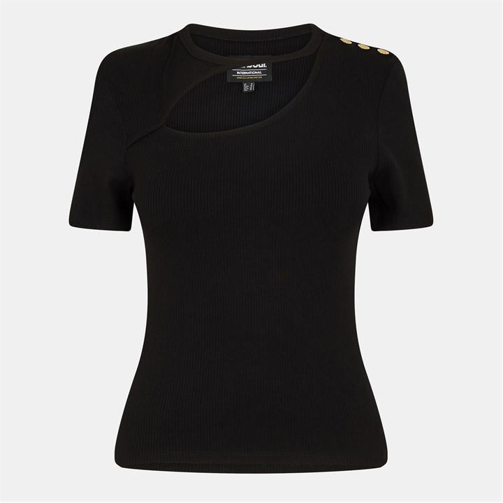International  Women's  Jenny Cut Out Top, Football by Barbour  in Size 16, Sports Direct