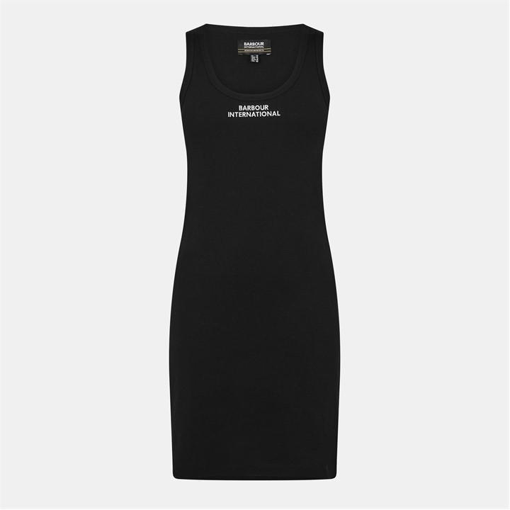 International  Women's  B.intense Ozanne Mini Cut Out Dress, Football by Barbour  in Size 14, Sports Direct