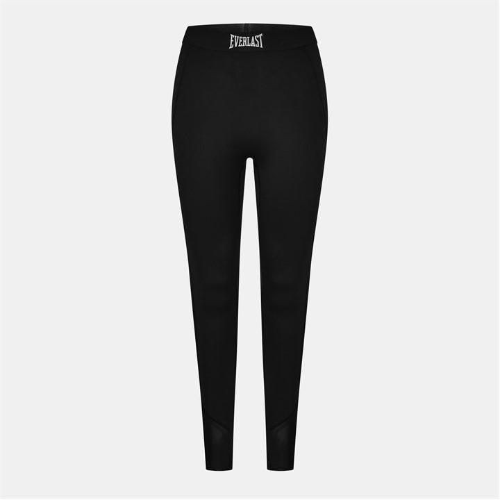 Everlast Women's Black Mesh Tight in Size 10, Sports Direct