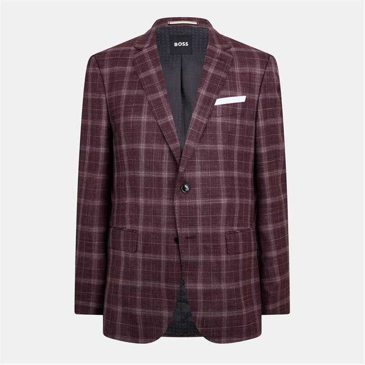 Boss Men's Red H Hutson Formal Jacket in Size XL, Sports Direct