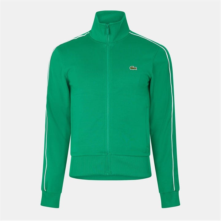 Lacoste Men's Green Fine Knit Crew Neck Jumper in Size XS, Sports Direct