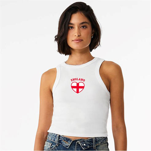 AWD - Womens Printed England World Cup Fan Tank Top