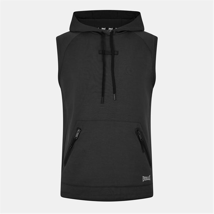 Everlast Men's Black Sleeveless Hoodie in Size 2XL, Sports Direct