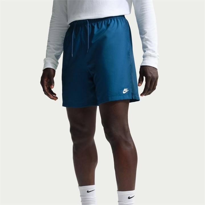 Nike Men's Blue Club Flow Woven Tracksuit Shorts in Size 2XL, Sports Direct