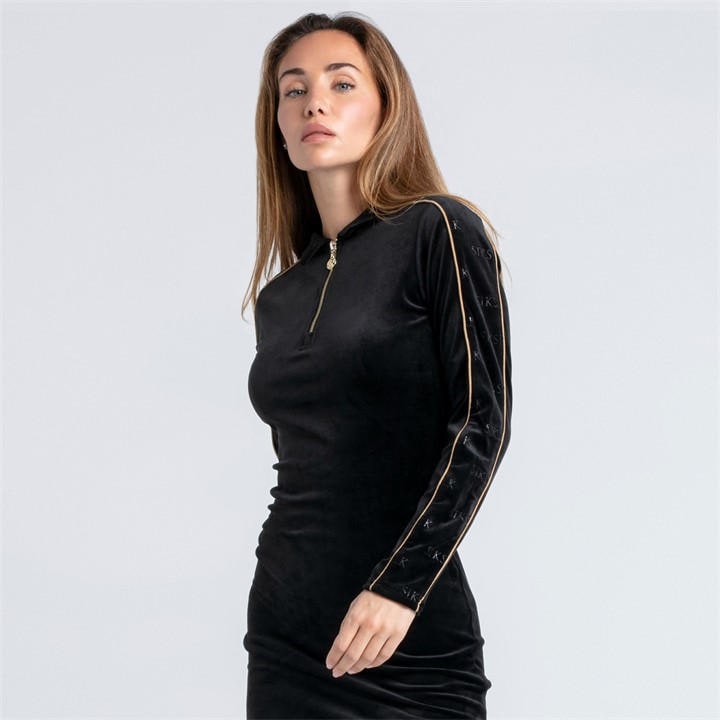 Siksilk Women's Black Mini Bodycon Dress in Size 4, Sports Direct