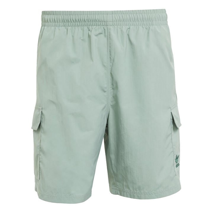 Adidas Originals Men's Green Woven Cargo Shorts in Size XS, Sports Direct