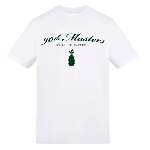 AWD - Adults Printed Golf Masters Tee