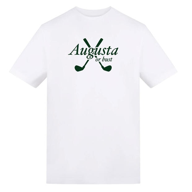 Augusta or Bust - AWD - Adults Printed Golf Masters Tee