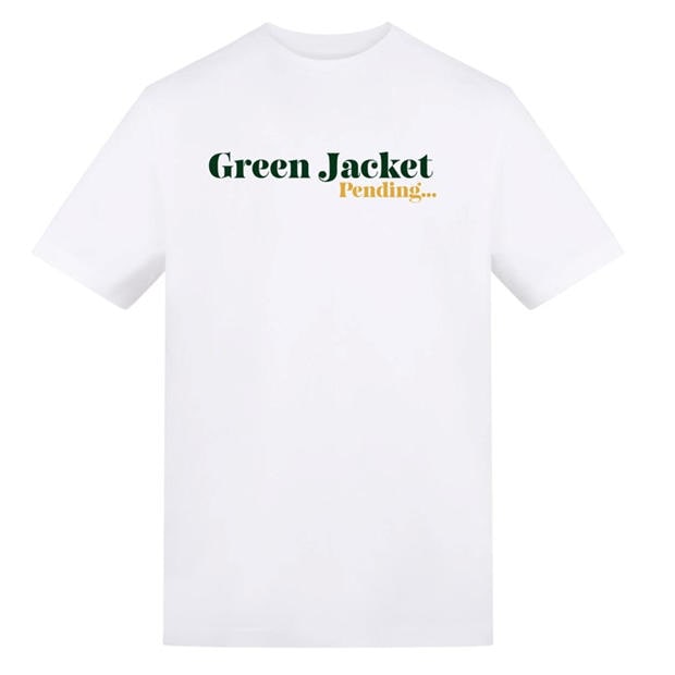 Green Jacket Pending - AWD - Adults Printed Golf Masters Tee