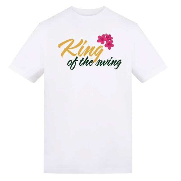 King of the Swing - AWD - Adults Printed Golf Masters Tee