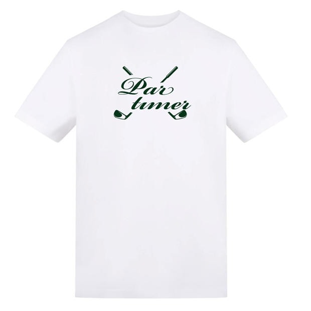 Par Timer - AWD - Adults Printed Golf Masters Tee