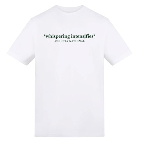 AWD - Adults Printed Golf Masters Tee