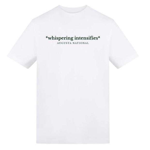 Whispering - AWD - Adults Printed Golf Masters Tee