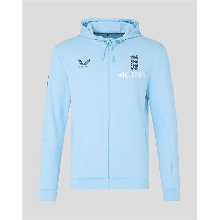 England  Men'  26/27  Cricket Performance Hoodie, Football by Castore in Size S, Sports Direct