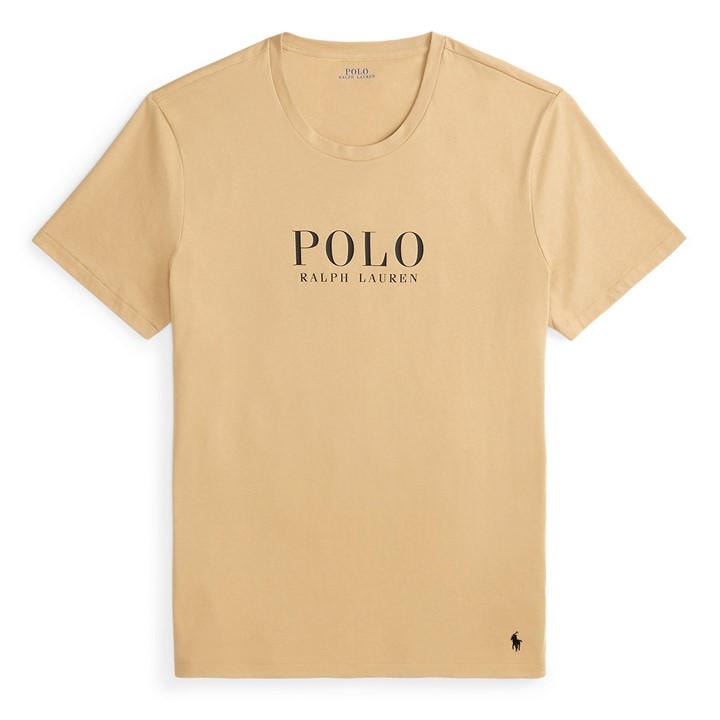 Polo Ralph Lauren Men's Beige Box Logo T-Shirt in Size XL, Sports Direct