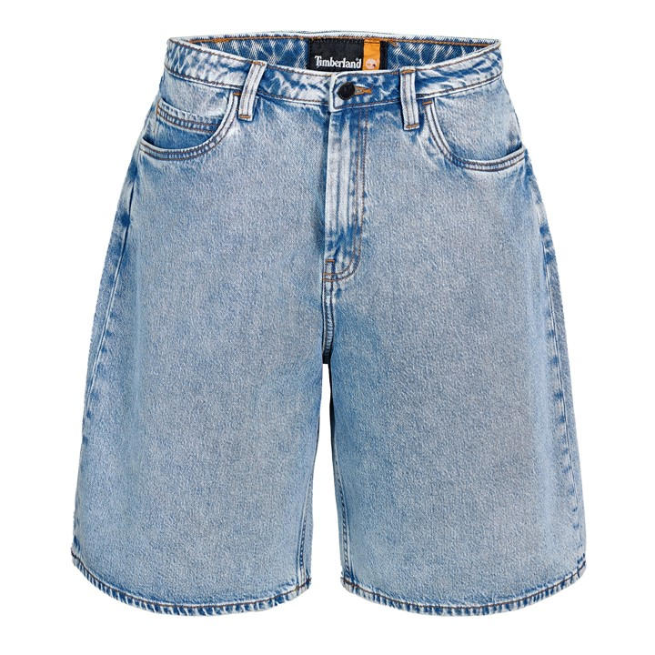 Timberland Women's Blue Salt Coast Denim Shorts in Size 25, Sports Direct