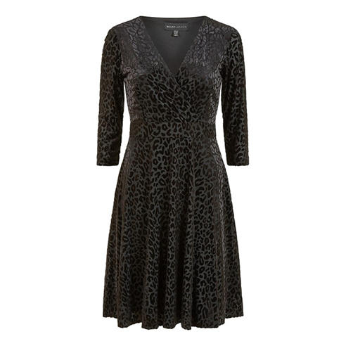 Mela London - Women's Wrap Skater Dress