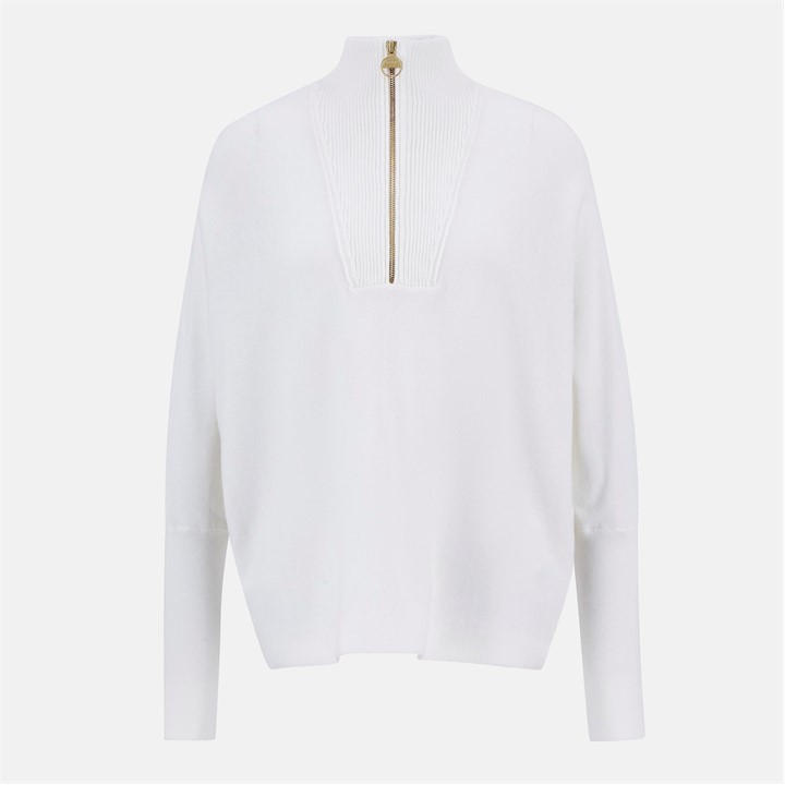 International  Women's  Lola Knit Jumper, Football by Barbour  in Size 8, Sports Direct