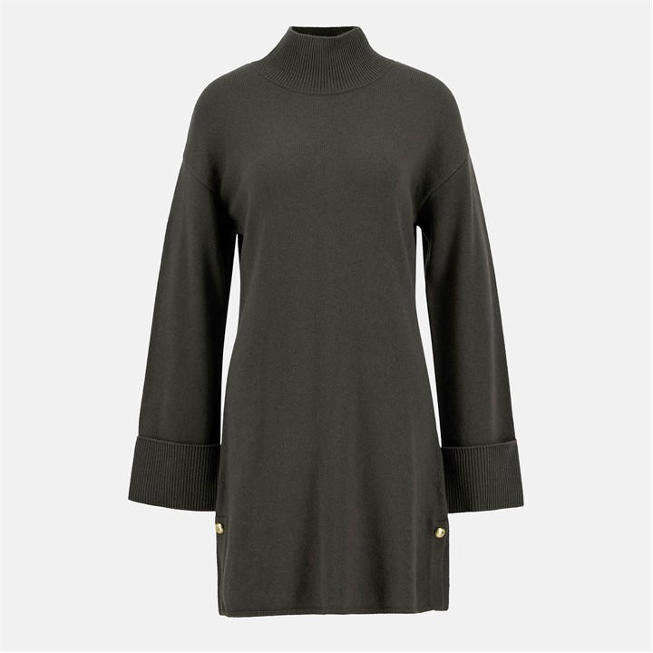 International  Women's  Lana Knitted Mini Dress, Football by Barbour  in Size 12, Sports Direct