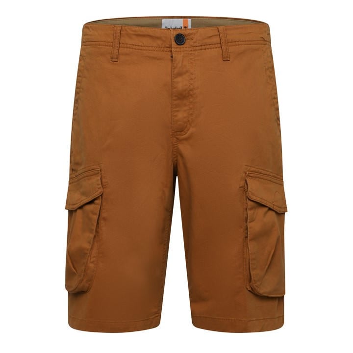 Timberland Men's Brown Timb Twill Cargo Sho in Size 34, Sports Direct