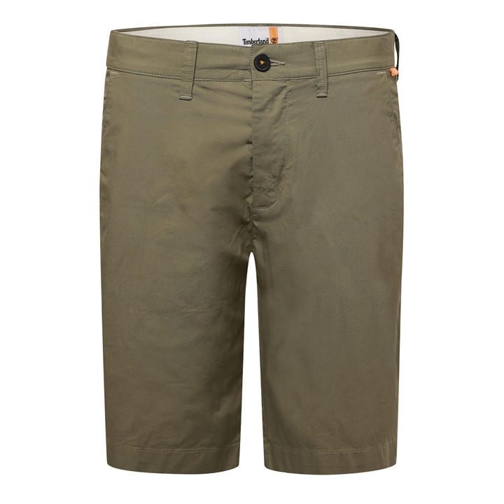 Timberland Men's Grey Topsfield Poplin Chino Shorts in Size 30, Sports Direct