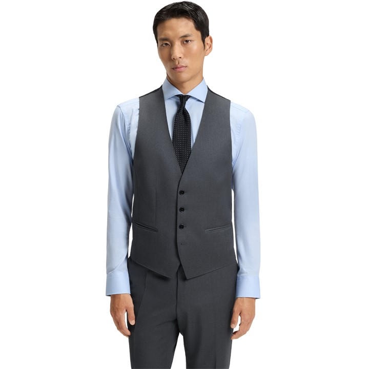 Boss Men's Grey Huge Formal Vest in Size XL, Sports Direct