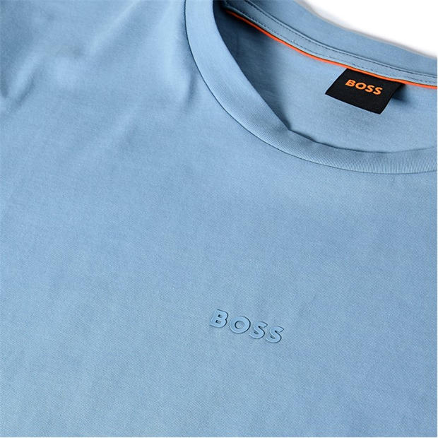 Blue 458 - Boss - Mens BOSS ORANGE Oversized Tchup T-Shirt with Logo Detail