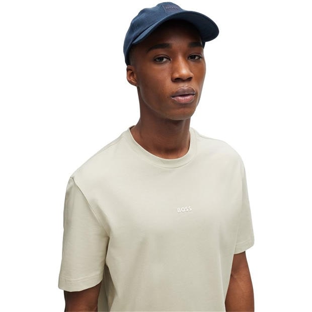 Beige 271 - Boss - Mens BOSS ORANGE Oversized Tchup T-Shirt with Logo Detail