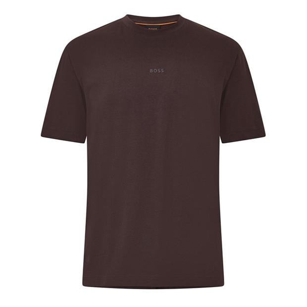 Brown 207 - Boss - Mens BOSS ORANGE Oversized Tchup T-Shirt with Logo Detail