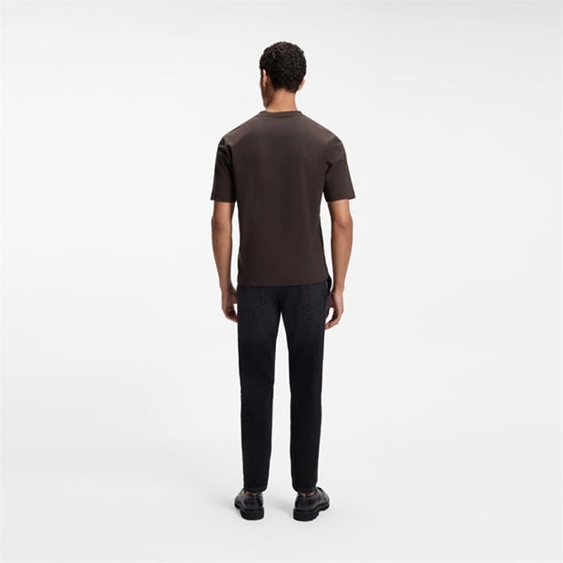 Brown 207 - Boss - Mens BOSS ORANGE Oversized Tchup T-Shirt with Logo Detail