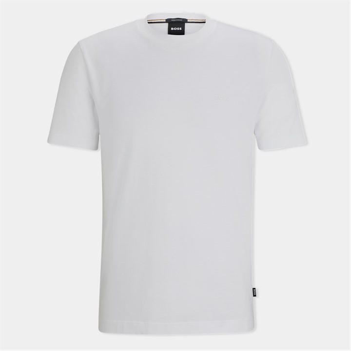 Boss Men's White Hbb Thompson Tonal Logo T-Shirt in Size 3XL, Sports Direct