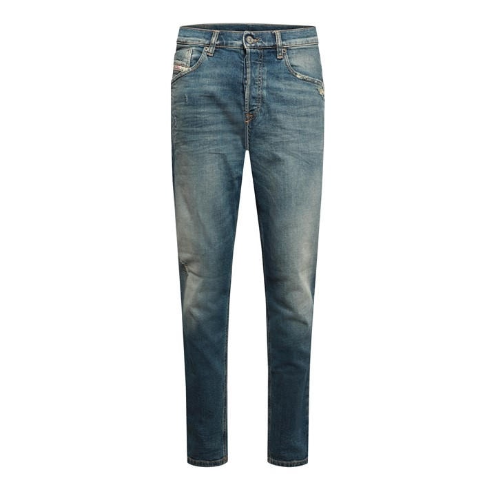 Diesel Men's Blue 2005 D-Fining Tapered Jeans in Size L, Sports Direct