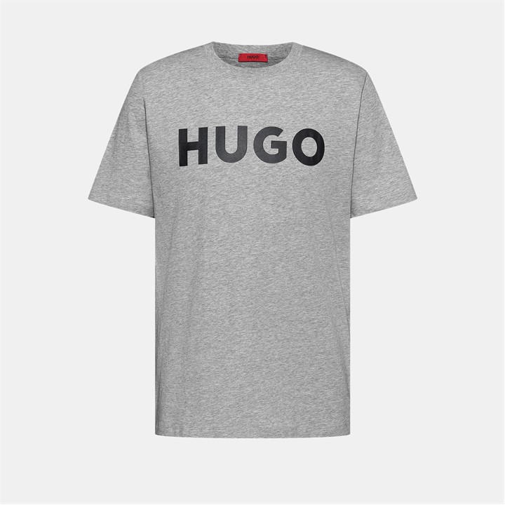 Hugo Men' Grey Dulivio T Shirt in Size S, Sports Direct